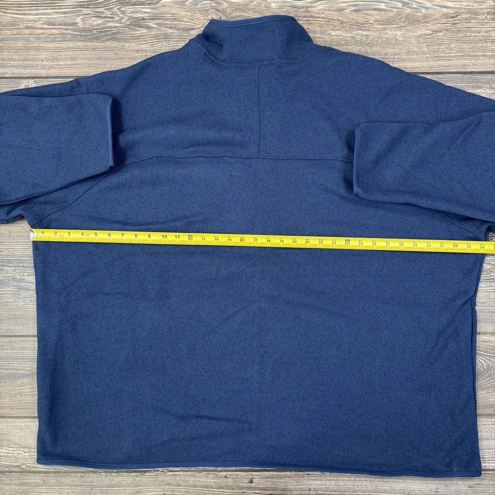 North Face Mens Front Range‎ Full Zip Fleece Jacket Navy Heather Size 5XL NEW